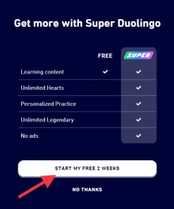 Tai Khoan Duolingo Super Hoc Ngoai Ngu 1