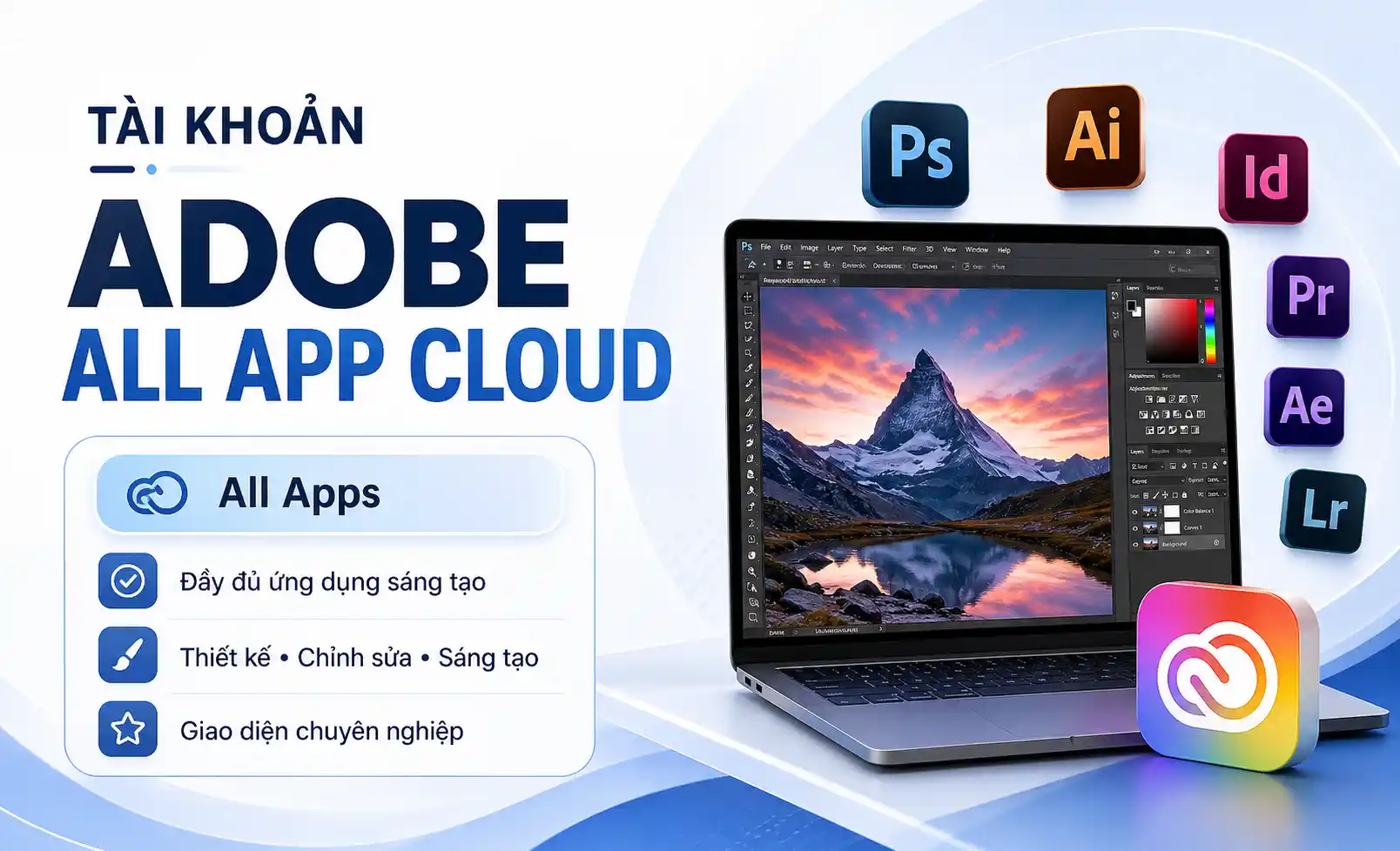 Tài Khoản Adobe All App Cloud Tài Khoản Adobe All App Cloud