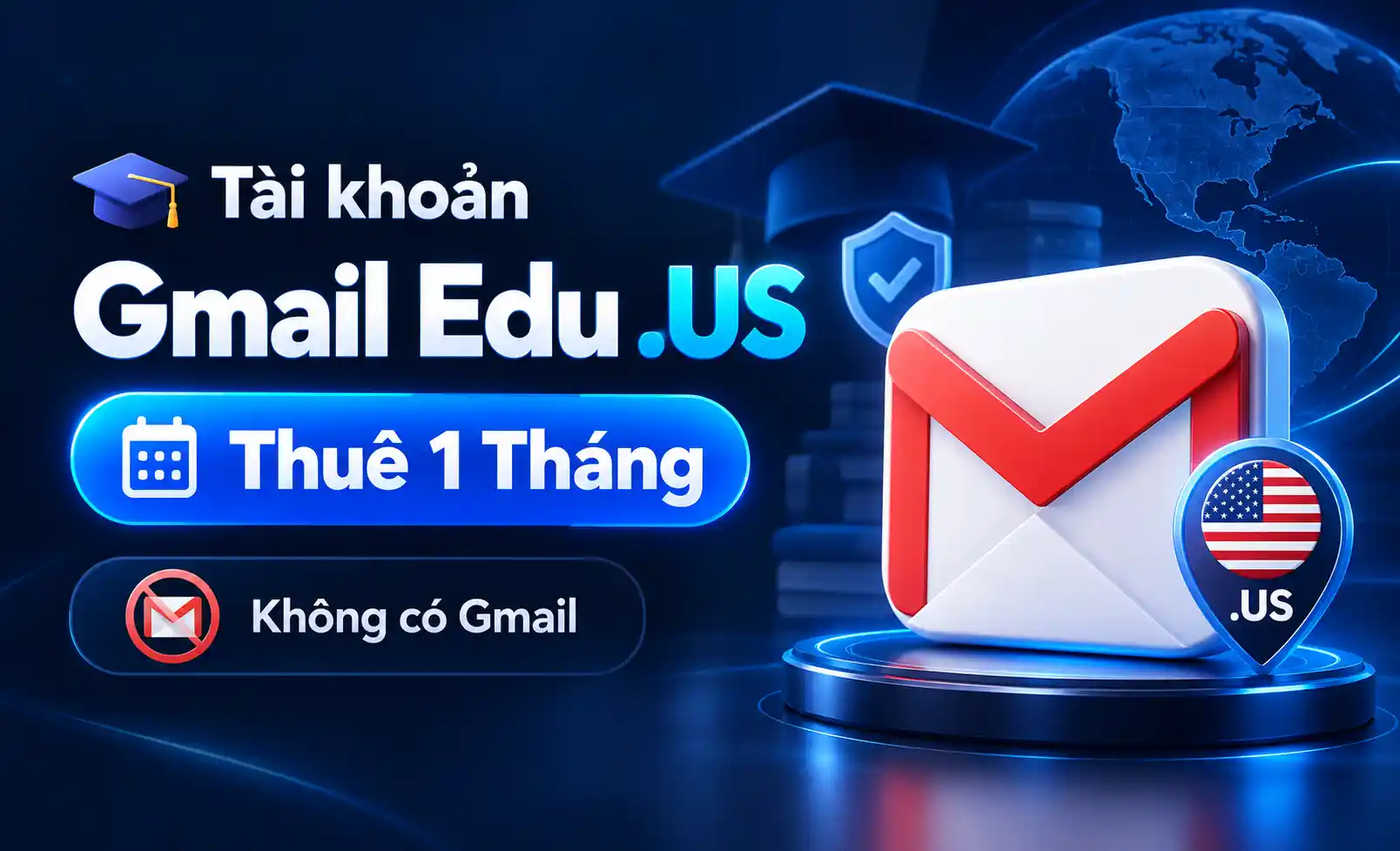 Gmail Edu Thuê 1 Tháng .US Gmail Edu Thuê 1 Tháng .US