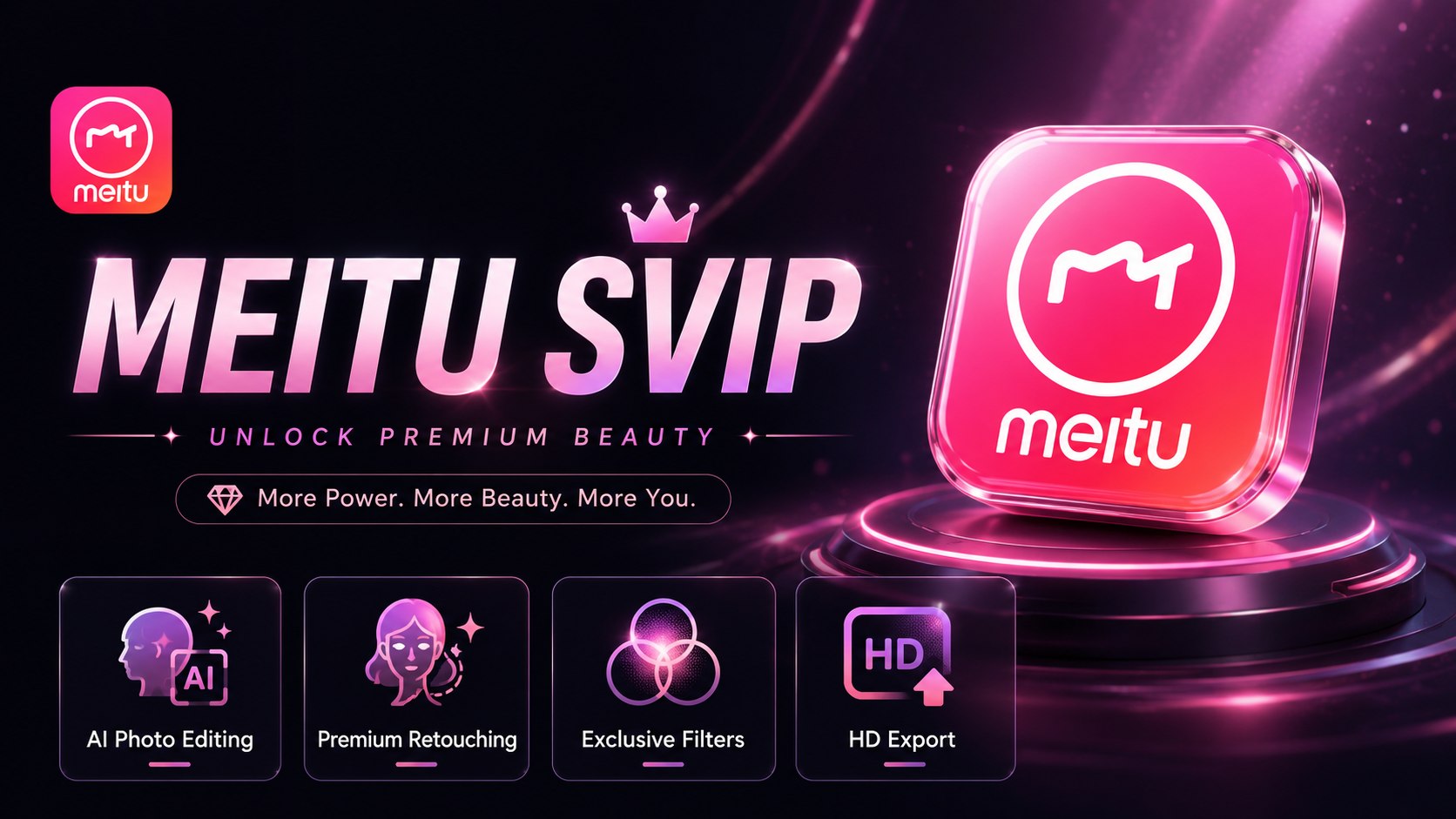 Mua Meitu VIP Giá Rẻ – Chỉnh Ảnh AI Chuyên Nghiệp 2 Mua Meitu VIP Giá Rẻ – Chỉnh Ảnh AI Chuyên Nghiệp